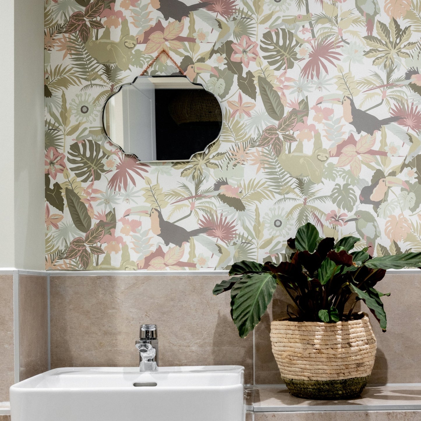 Selva Wallpaper - Cloud - Wear The Walls - SECW807652 - Premier Wallcovering