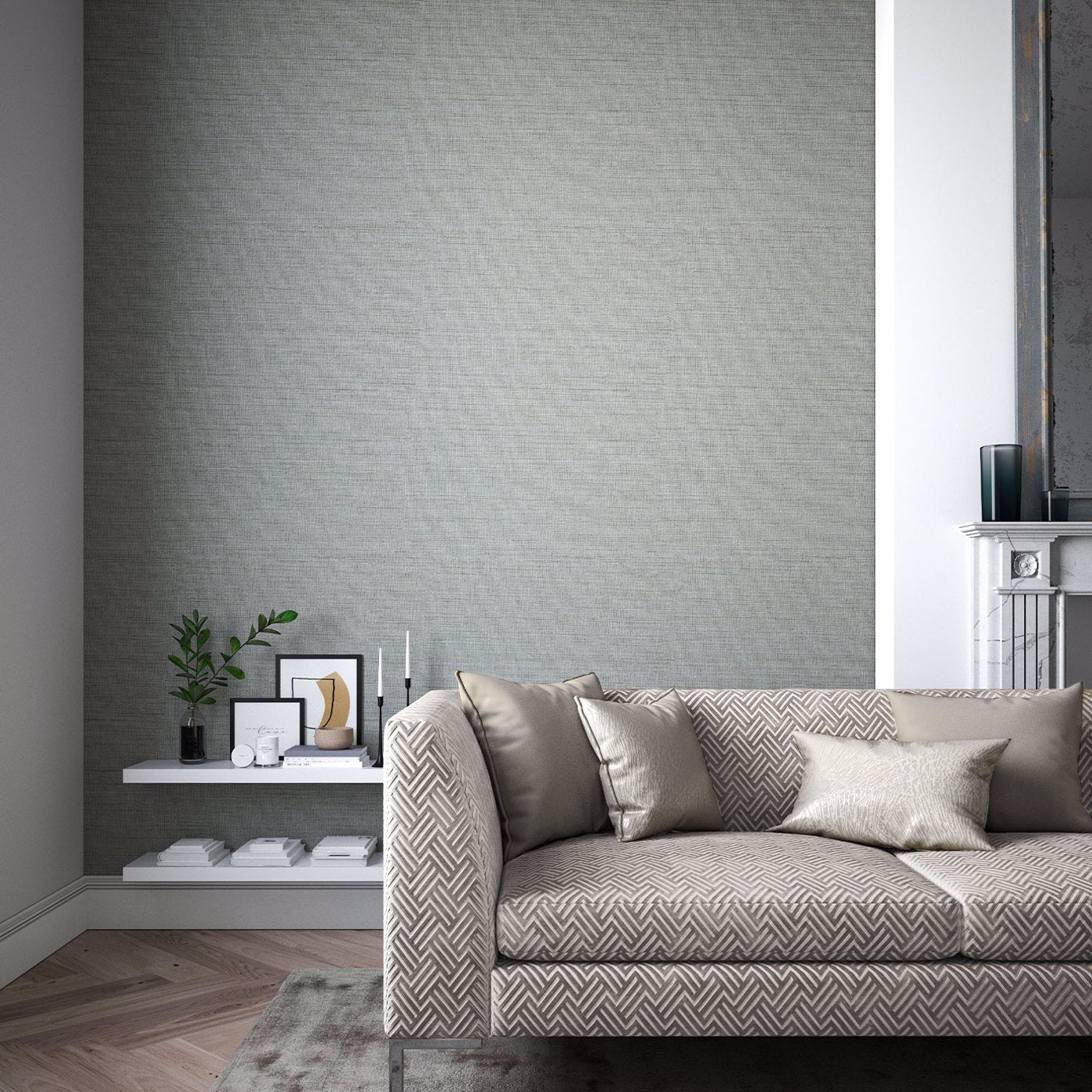 Sequence Wallpaper - Slate - Harlequin - HM7W112736 - Premier Wallcovering