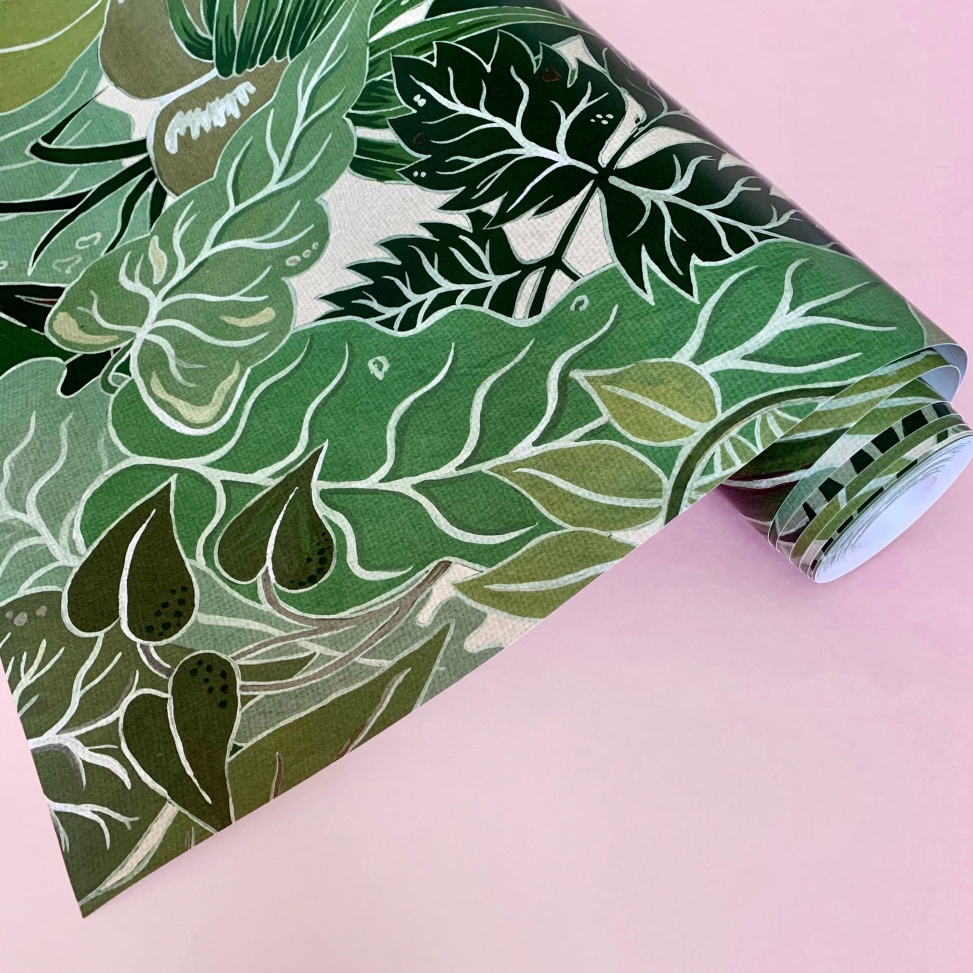 Serendipity Wallpaper - Jade-Green - Wear The Walls - SEJG894152 - Premier Wallcovering