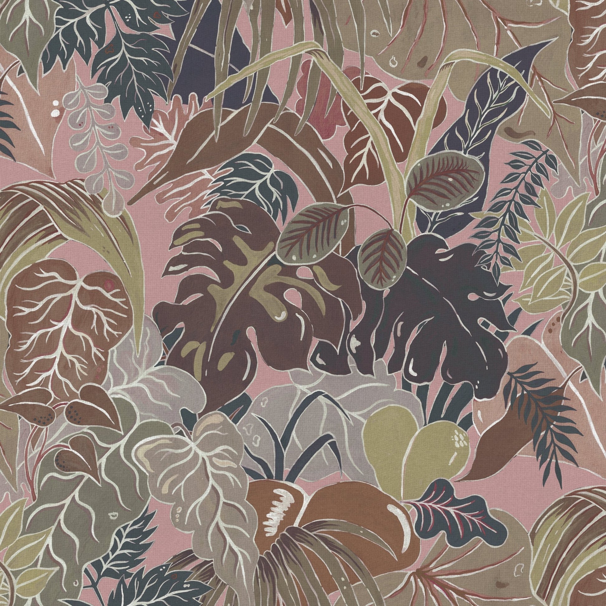 Serendipity Wallpaper - Rose-Gold - Wear The Walls - SEBP894152 - Premier Wallcovering