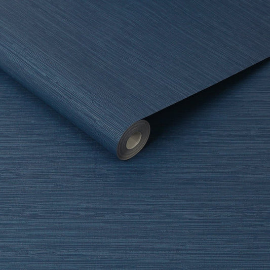 Serenity Plain Wallpaper - Navy - Superfresco Easy - 120722 - Premier Wallcovering