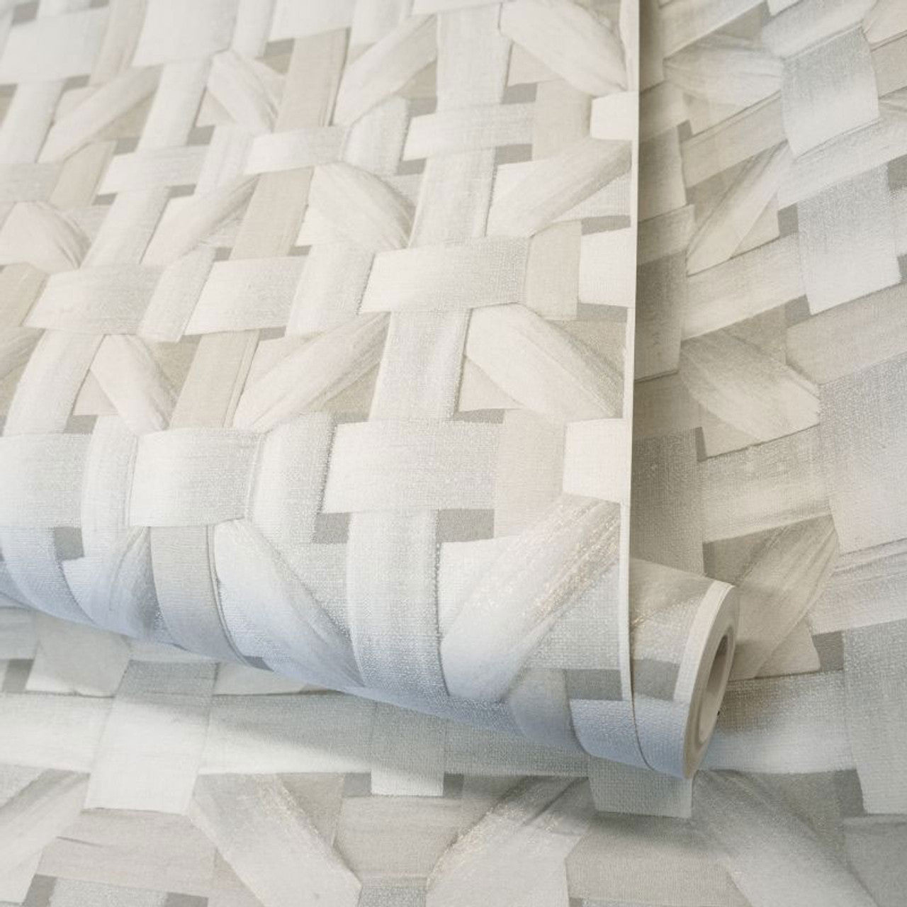 Seta Pepper Wallpaper - Sea Salt - Hohenberger - 65338 - Premier Wallcovering