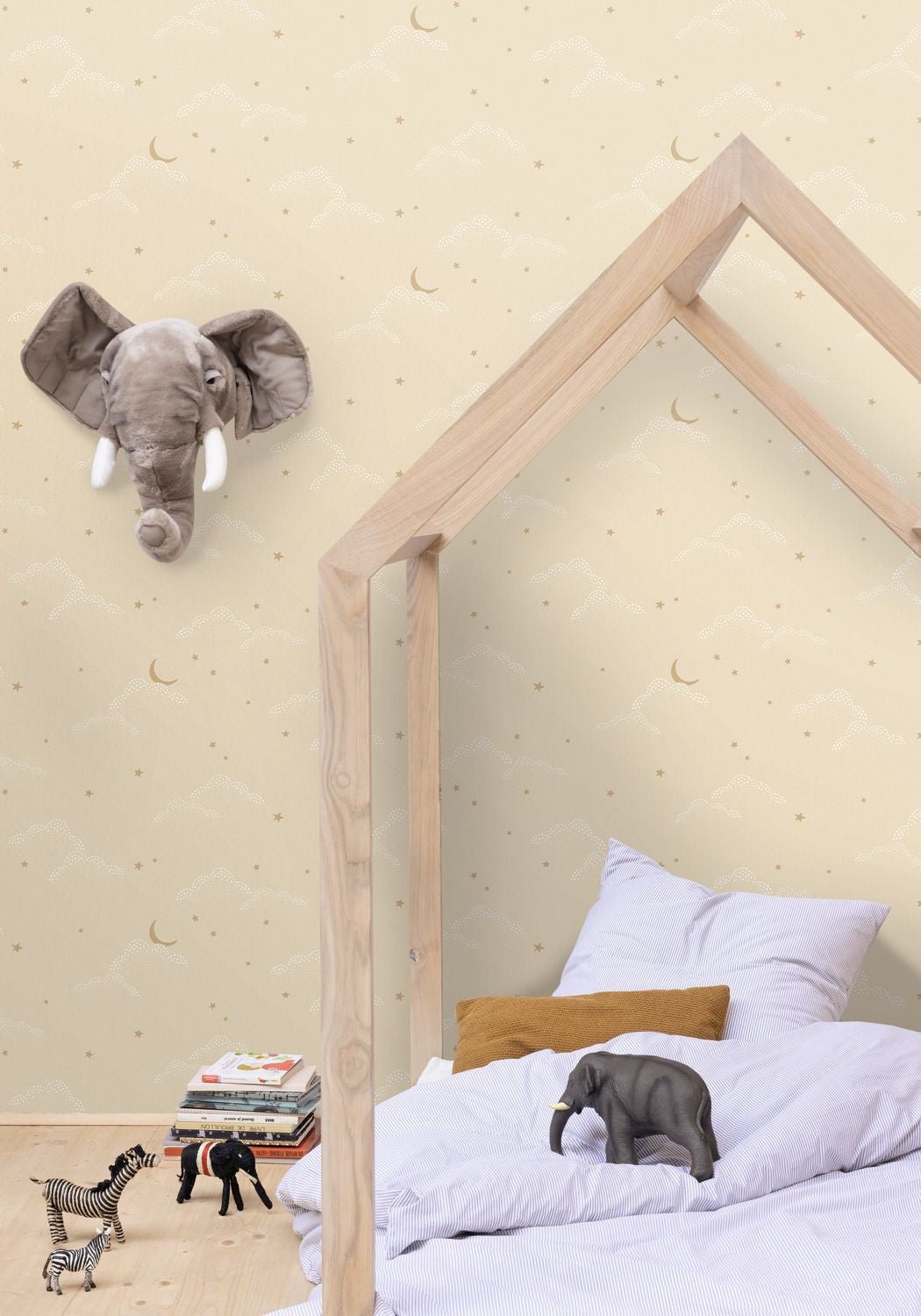 S'evader Wallpaper - Beige - Caselio - 103481023 - Premier Wallcovering