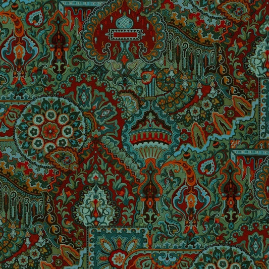 Shambala Wallpaper - House of Hackney - 1 - WA - SHA - DI - EME - XXX - Premier Wallcovering
