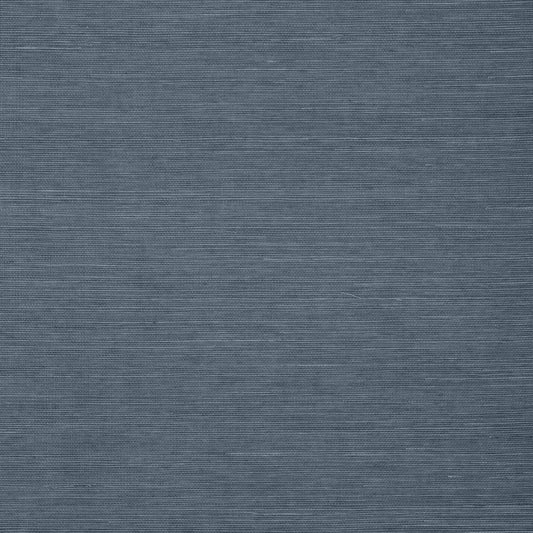 Shang Extra Fine Sisal Wallpaper - Wedgewood Blue - Thibaut - T5023 - Premier Wallcovering