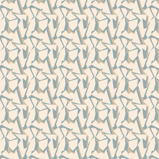 Shatter Wallpaper - Soft Petrol - Ohpopsi - FRA50110W - Premier Wallcovering