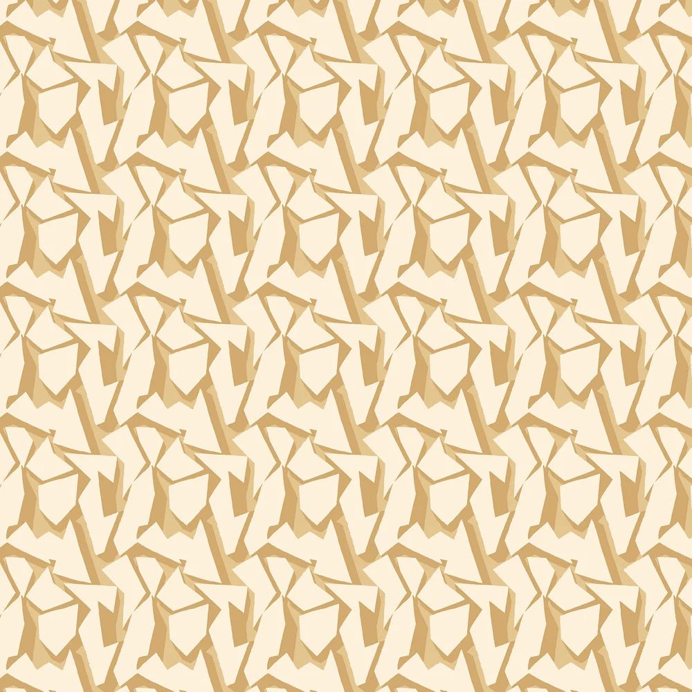 Shatter Wallpaper - Ochre - Ohpopsi - FRA50112W - Premier Wallcovering