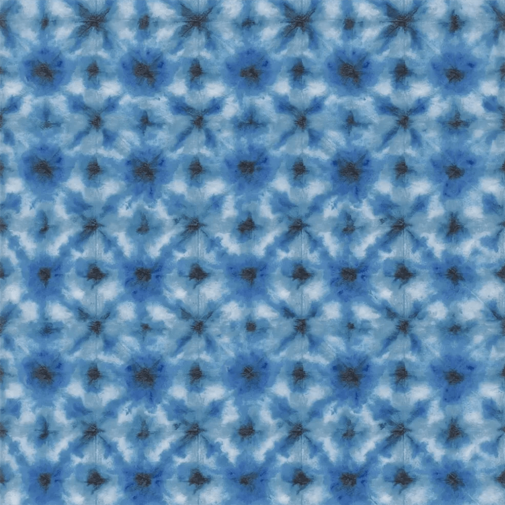 Shibori Wallpaper - Cobalt - PDG1160/04 - Designers Guild - Premier Wallcovering