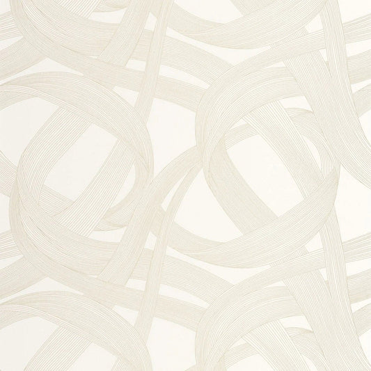 Shimmy Annees Folles Wallpaper - Blanc Ficelle - Casadeco - 201060287 - Premier Wallcovering