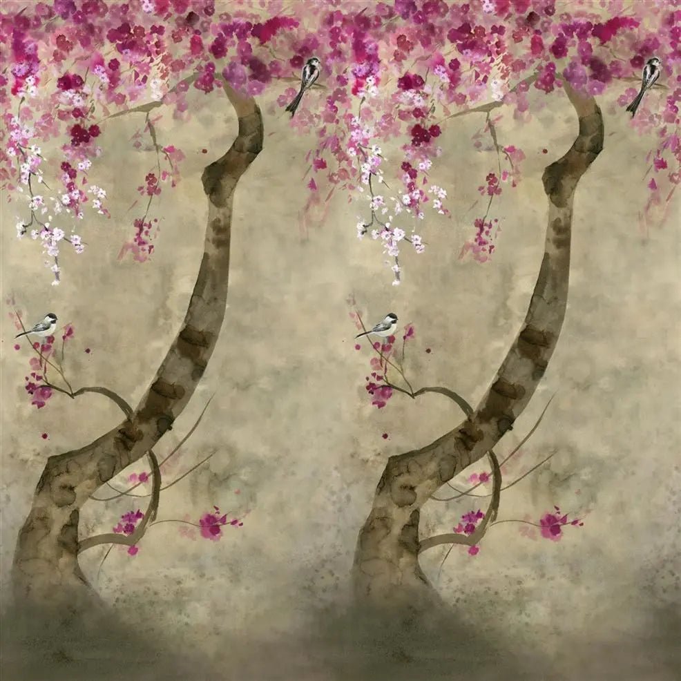 Shinsha Scene 2 Wallpaper - Blossom - Designers Guild - PDG1117/01 - Premier Wallcovering