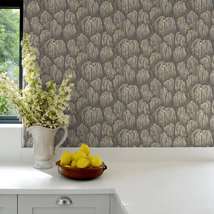 Shizu Wallpaper - Sable Mix - Ohpopsi - HAN50140W - Premier Wallcovering