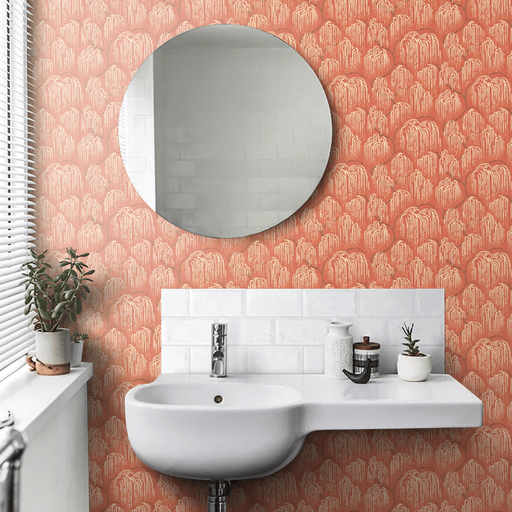 Shizu Wallpaper - Koi - Ohpopsi - HAN50141W - Premier Wallcovering