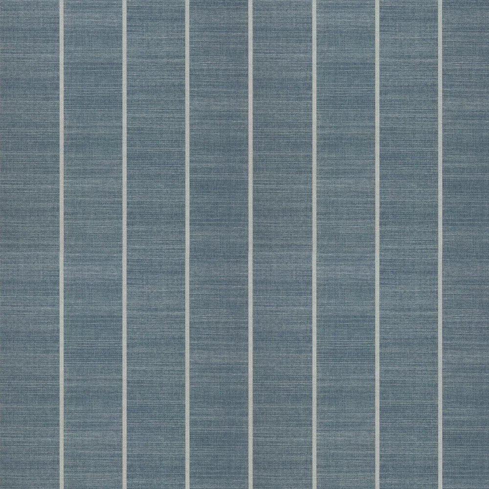 Shoji Vinyl Wallpaper - Indigo - Osborne & Little - W7558-05 - Premier Wallcovering