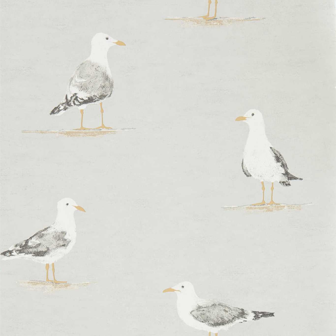 Shore Birds Wallpaper - Gull - Sanderson - DCOA216565 - Premier Wallcovering