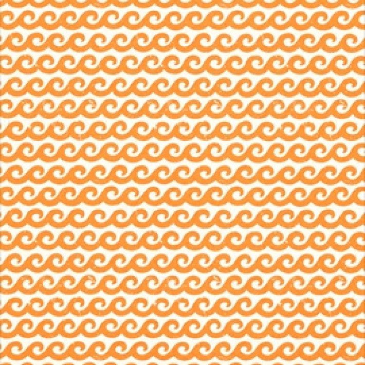 Shore Thing Wallpaper - Tangerine - Thibaut - T16031 - Premier Wallcovering