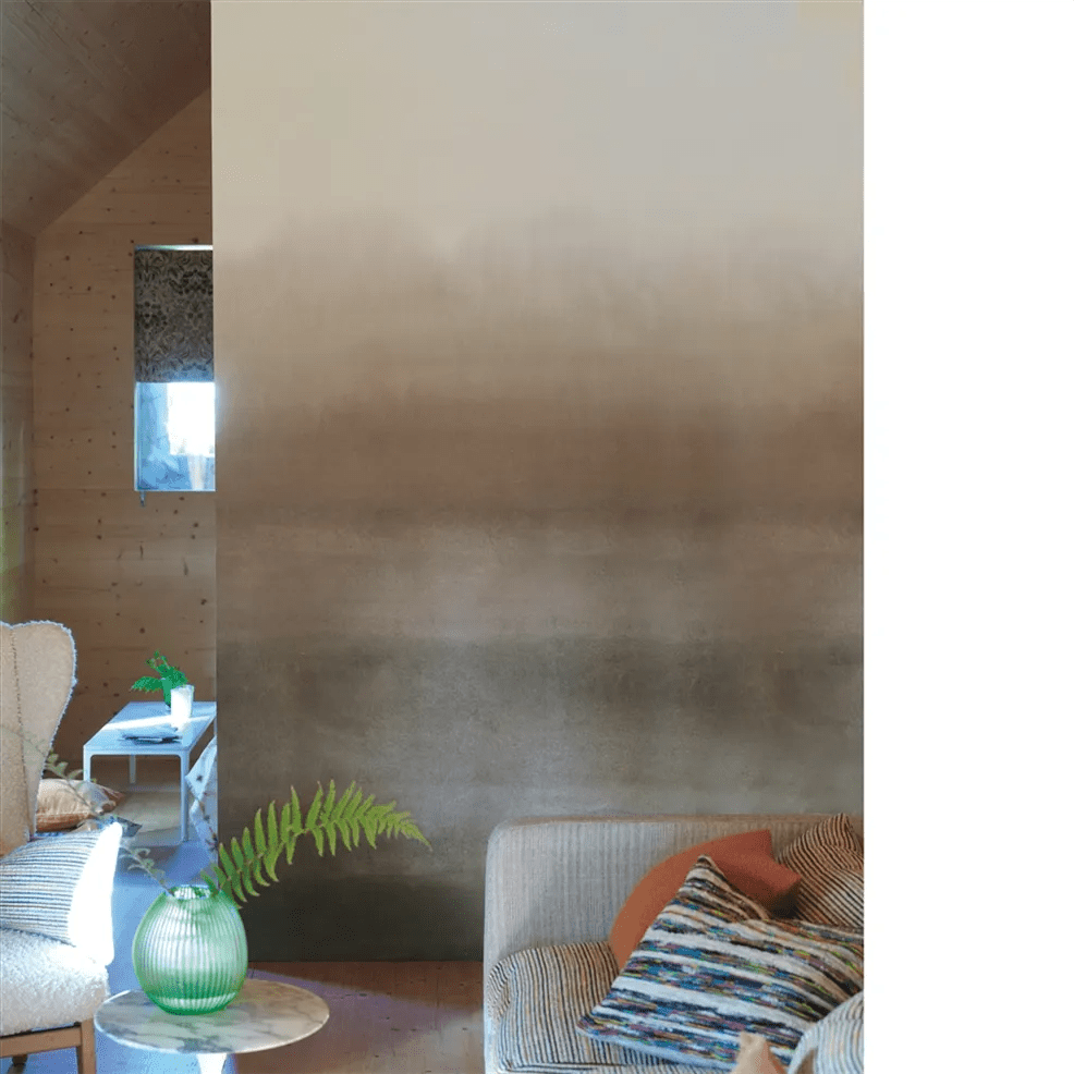 Shoshi Wallpaper - Chocolate - PDG1163/06 - Designers Guild - Premier Wallcovering