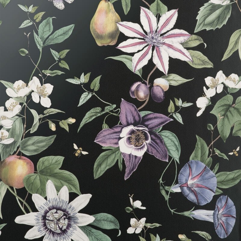 Sierra Floral Metallic Wallpaper - Multi - Fine Décor - FD43060 - Premier Wallcovering