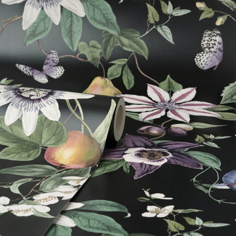 Sierra Floral Metallic Wallpaper - Multi - Fine Décor - FD43060 - Premier Wallcovering