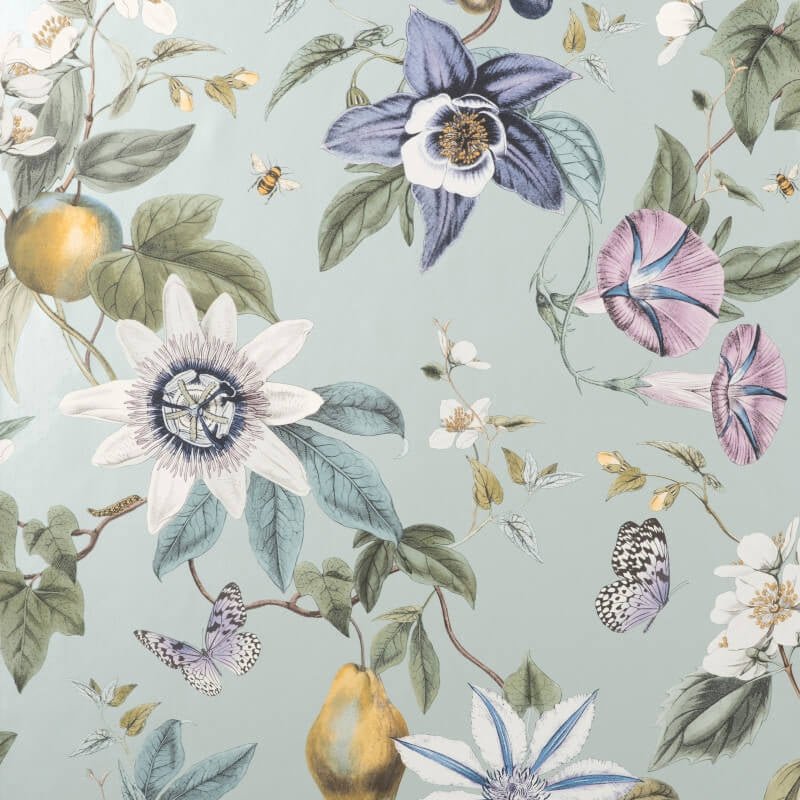 Sierra Floral Metallic Wallpaper - Multi - Fine Décor - FD43061 - Premier Wallcovering