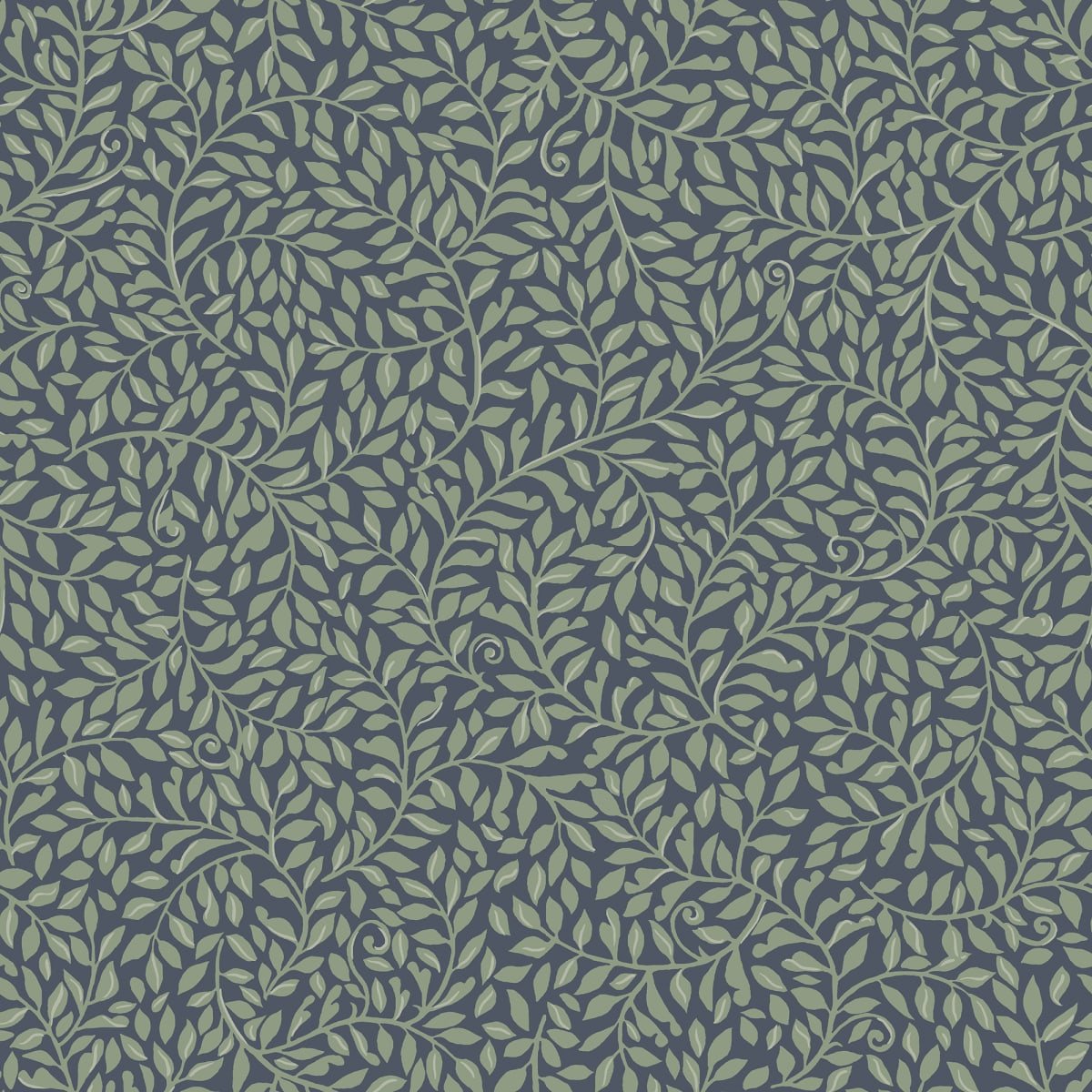 Sigfrid Wallpaper - Classic Blue - Sandberg - S10182 - Premier Wallcovering