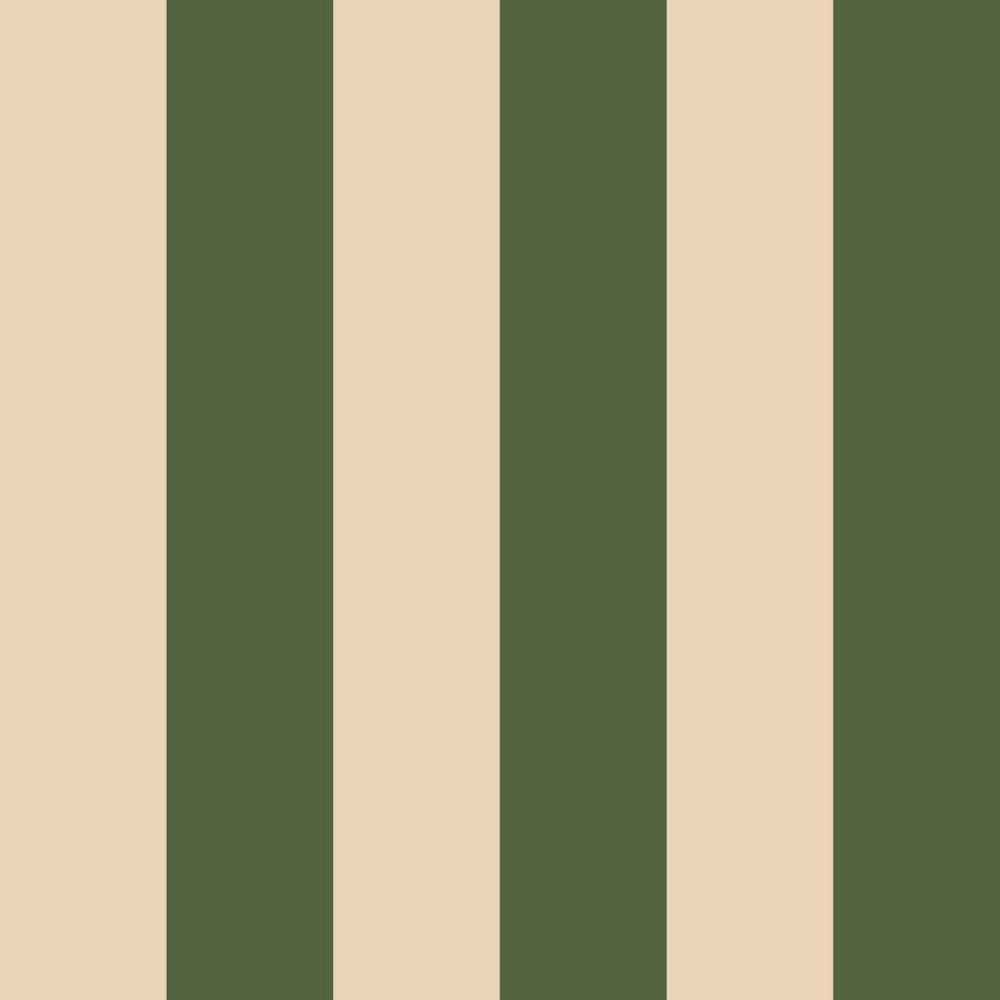 Signature Stripe Wallpaper - Tahini & Smashed Avocado - Lust Home - LH900463 - Premier Wallcovering