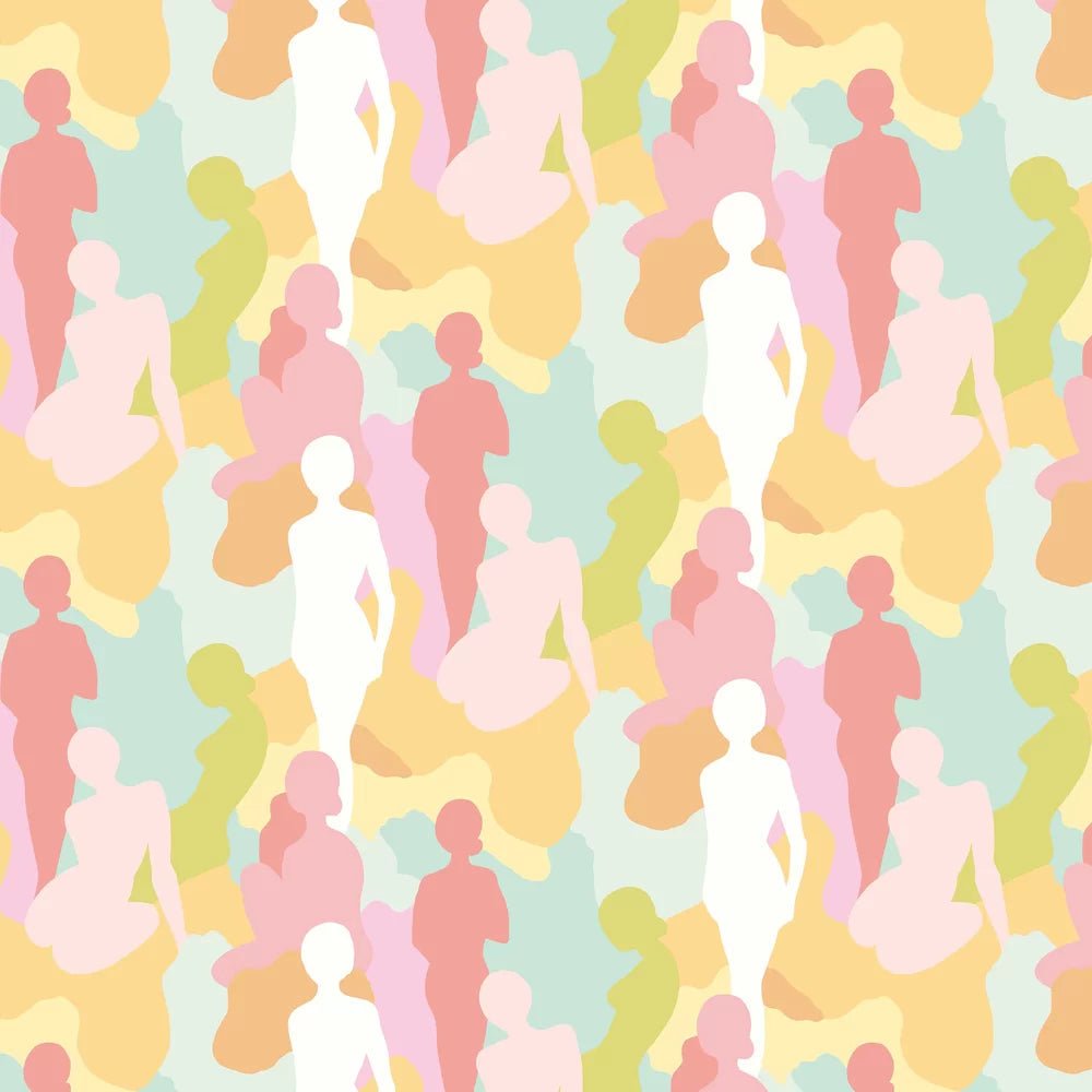 Silhouette Wallpaper - Citrus Punch - Ohpopsi - ABS50112W - Premier Wallcovering