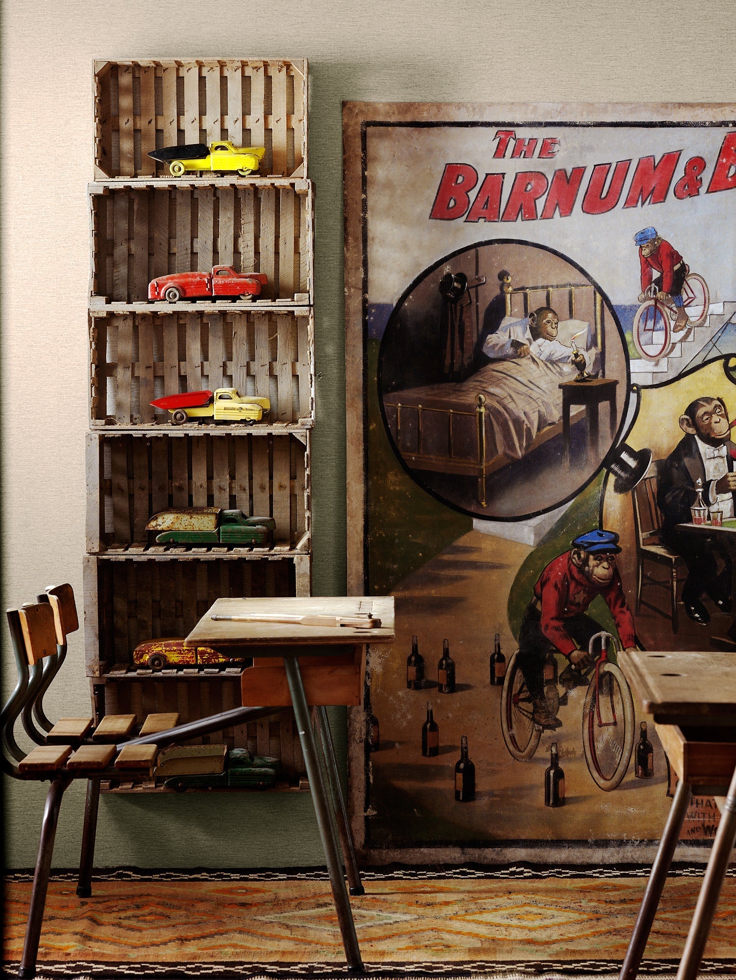 Silk Wallpaper - Buff - Andrew Martin - MUSSIBU - Premier Wallcovering