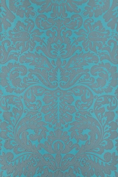 Silvergate Wallpaper - Inchyra Blue - 883 - Farrow & Ball - Premier Wallcovering