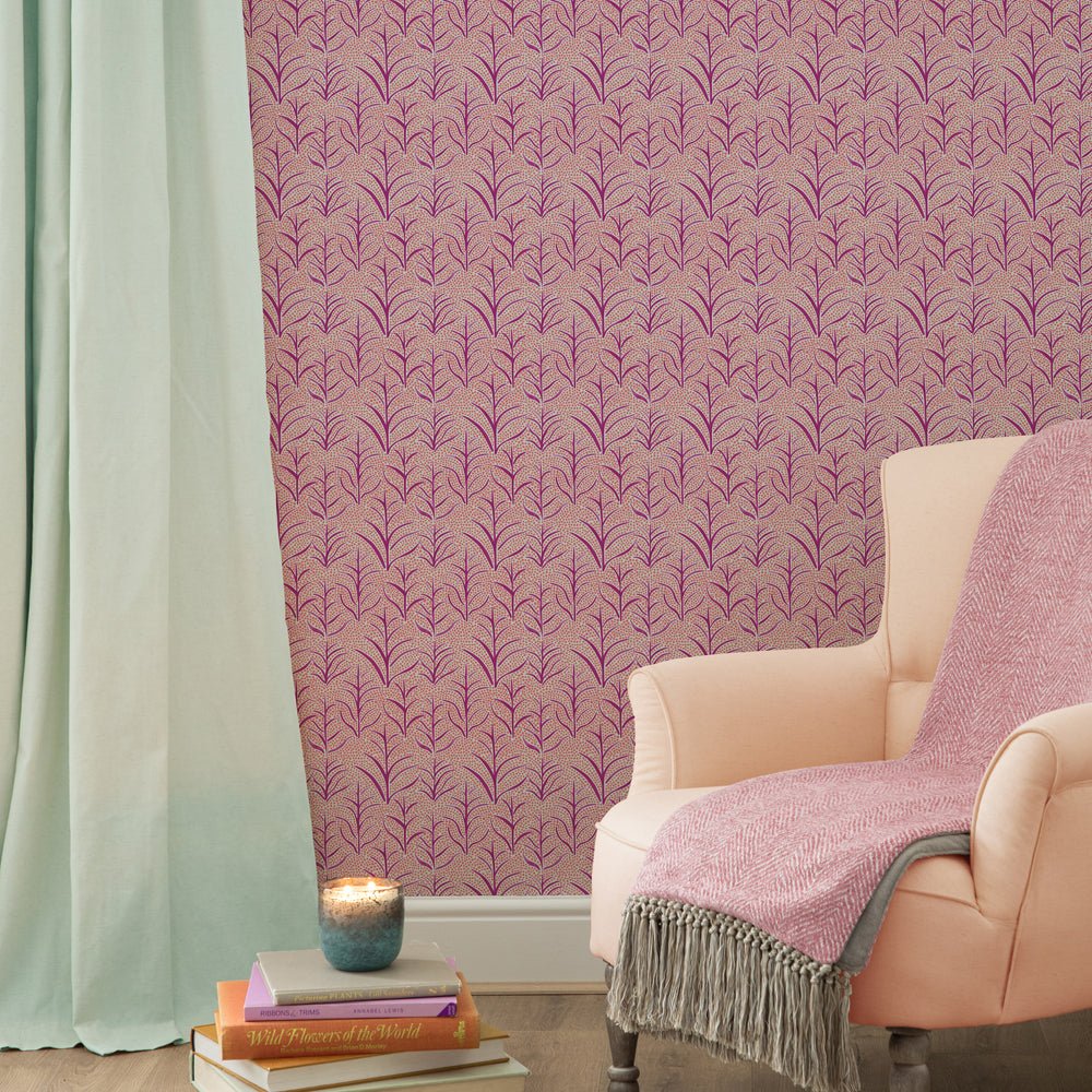 Simba Wallpaper - Watermelon - Voyage Maison - SIMBA/WPO/WAT - Premier Wallcovering