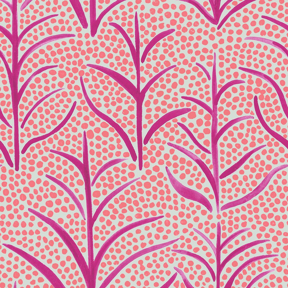 Simba Wallpaper - Watermelon - Voyage Maison - SIMBA/WPO/WAT - Premier Wallcovering