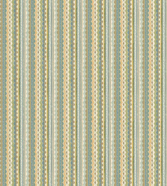 Simla Wallpaper - Blue - Madeaux - W2500 - 01 - Premier Wallcovering