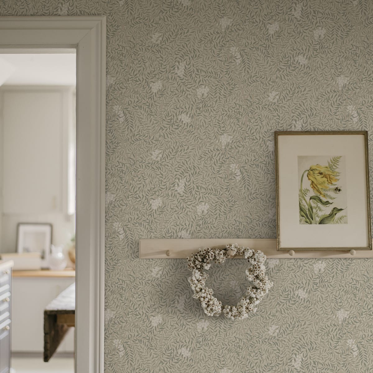 Simon Wallpaper - Sandstone - Sandberg - S10497 - Premier Wallcovering