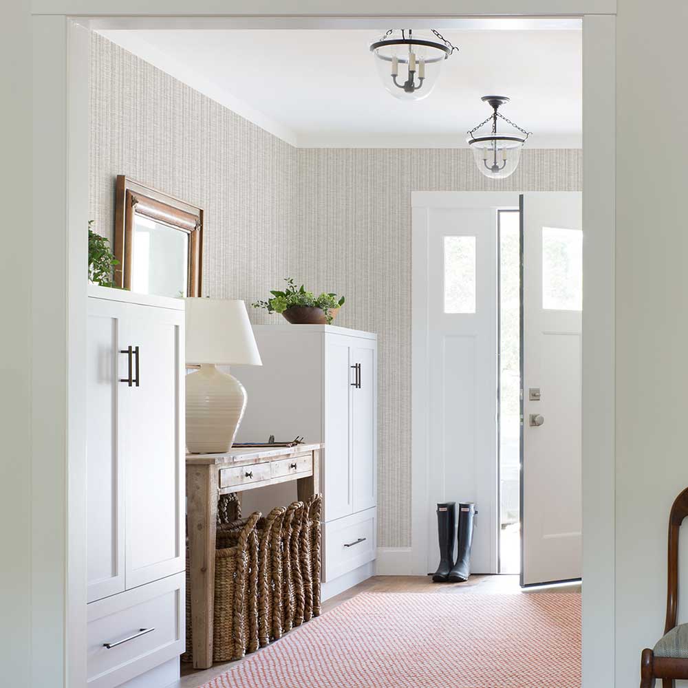 Simon Wallpaper - White - A Street Prints - FD26659 - Premier Wallcovering