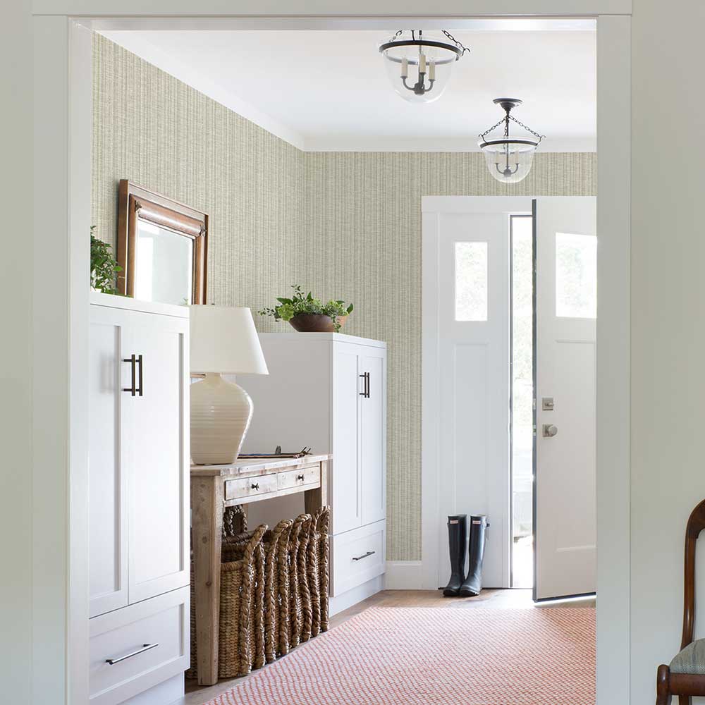 Simon Wallpaper - Natural - A Street Prints - FD26658 - Premier Wallcovering