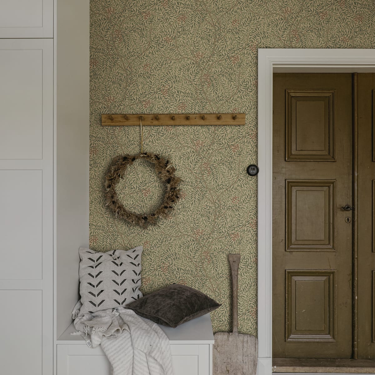 Simon Wallpaper - Garden Green - Sandberg - S10496 - Premier Wallcovering