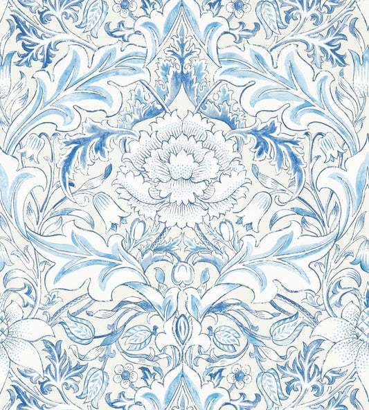 Simply Severn Wallpaper - Woad - 217075 - Morris & Co - Premier Wallcovering