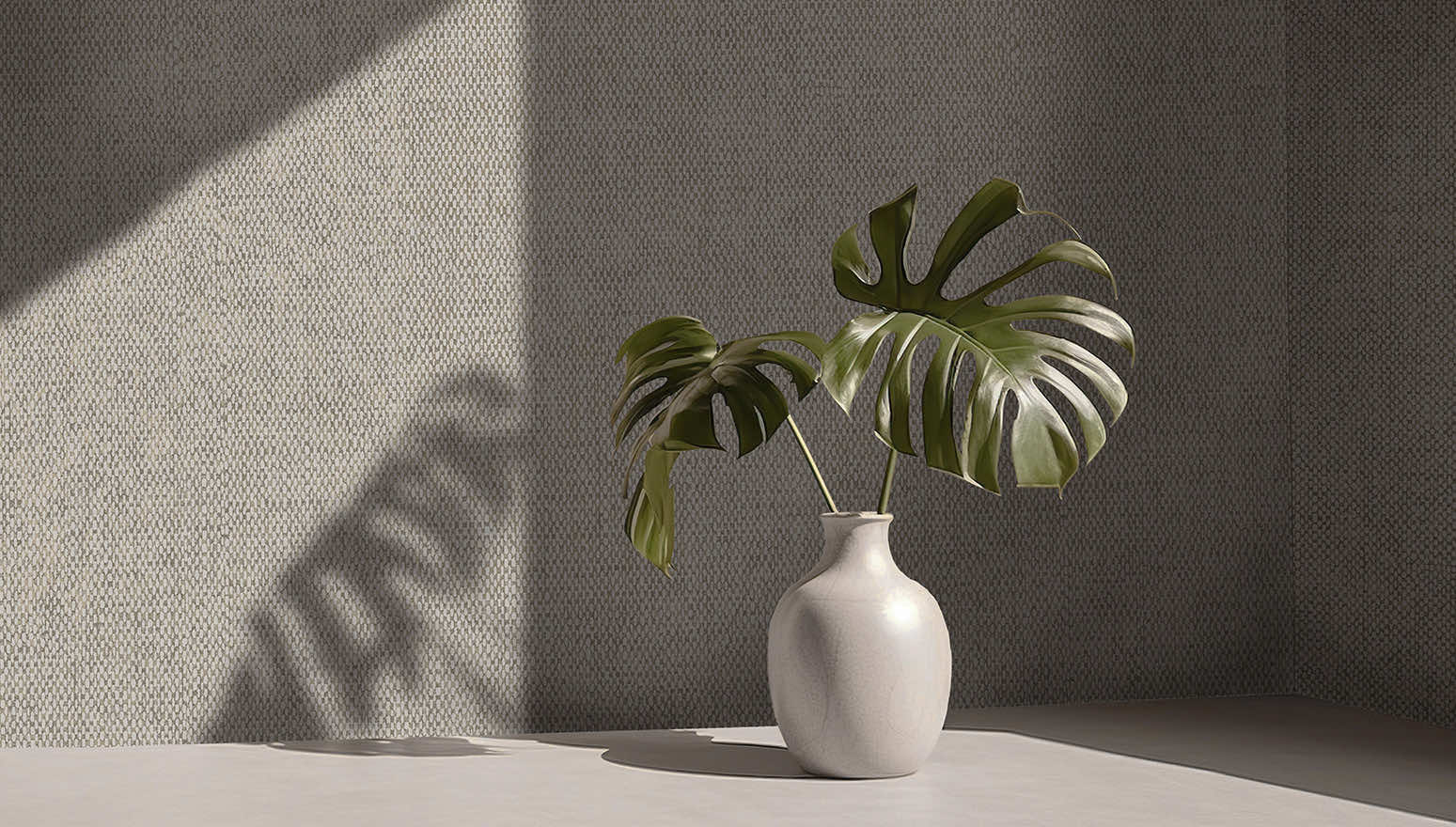 Sinamay Wallpaper - Stone Grey - Holden Décor - 66081 - Premier Wallcovering