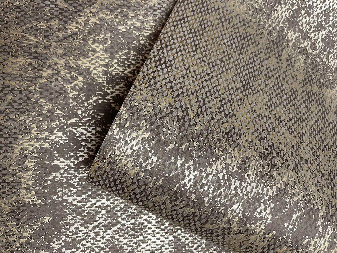 Sinamay Wallpaper - Noir / Gold - Holden Décor - 66083 - Premier Wallcovering