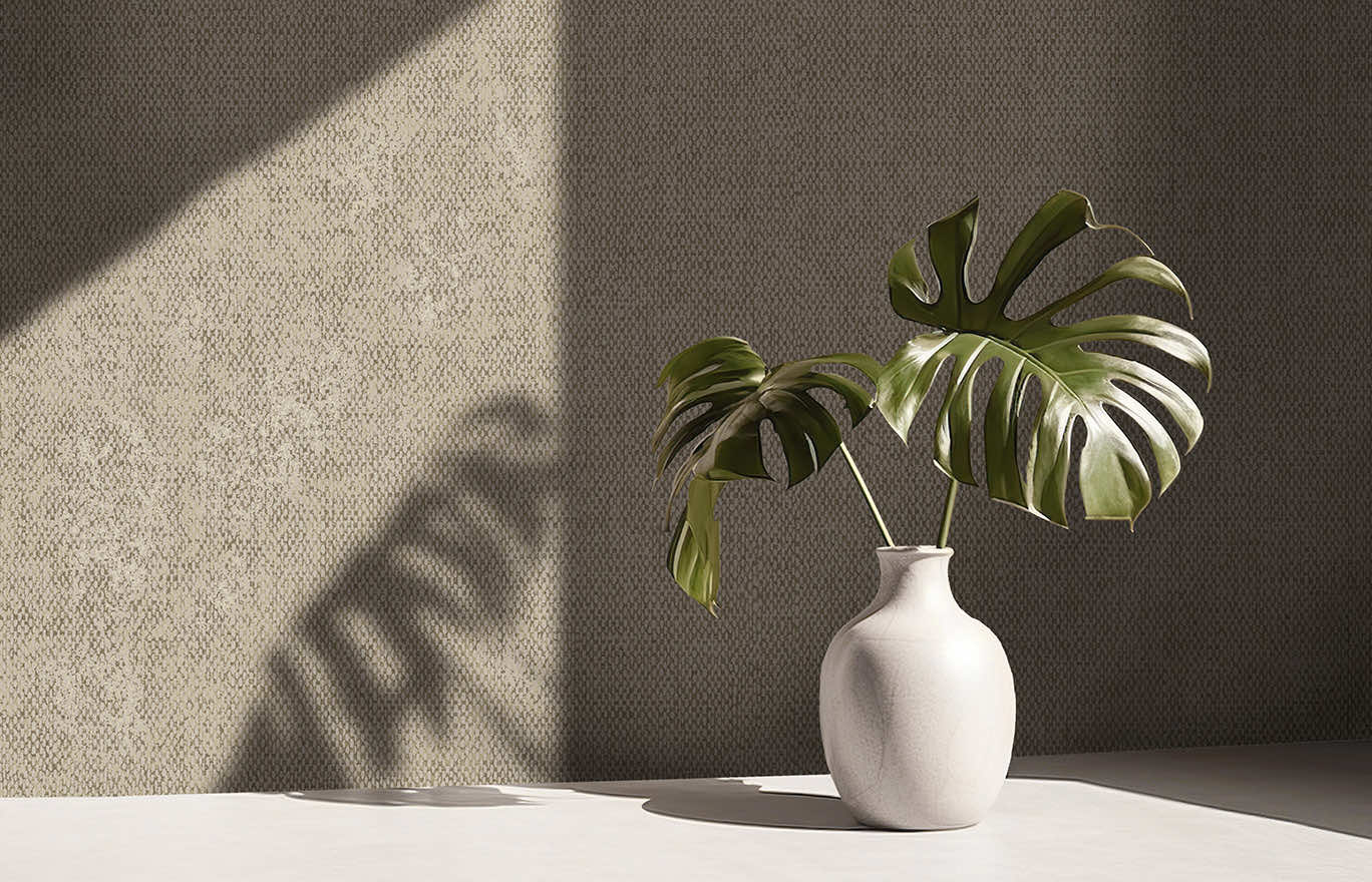 Sinamay Wallpaper - Taupe - Holden Décor - 66082 - Premier Wallcovering