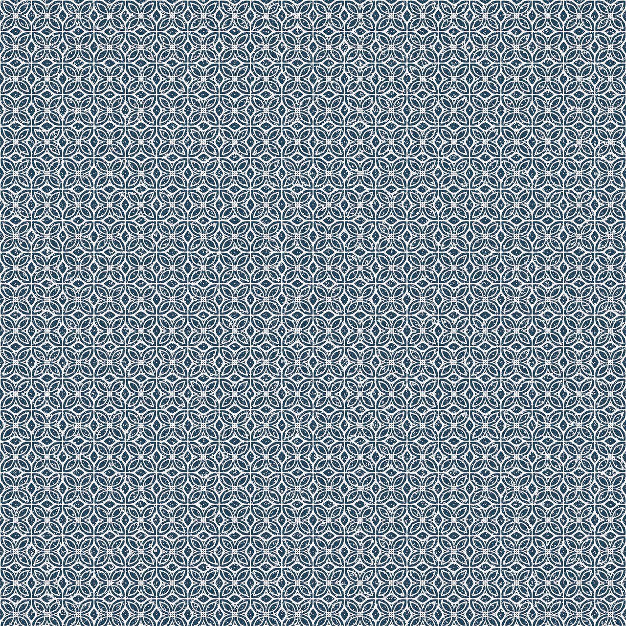 Sintra Azulejo Wallpaper - Delft Blue - Hohenberger - 26879 - Premier Wallcovering