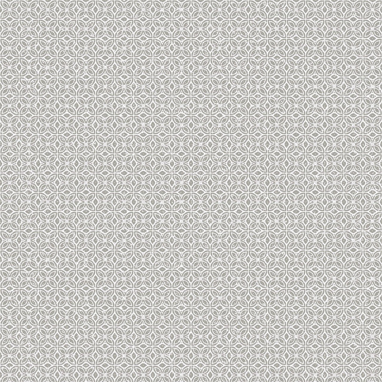 Sintra Azulejo Wallpaper - Taupe/ Grey - Hohenberger - 26881 - Premier Wallcovering