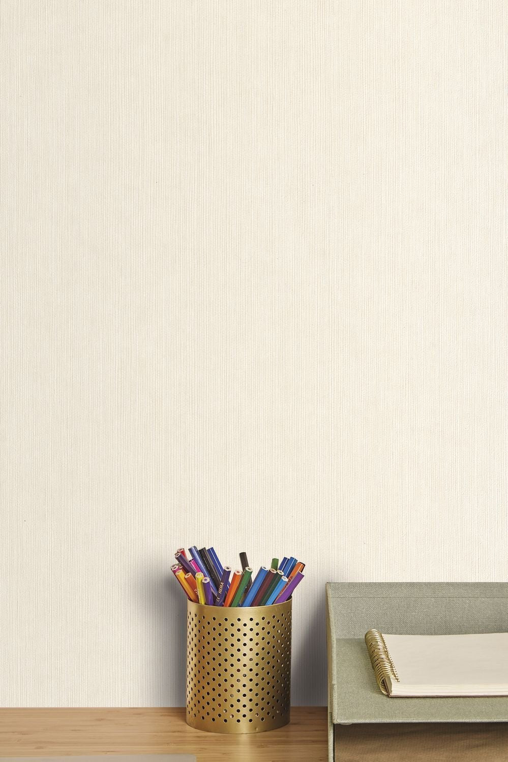 Sisal Wallpaper - Creme - Caselio - 106011045 - Premier Wallcovering