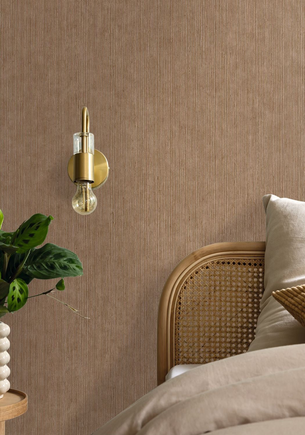 Sisal Wallpaper - Amande - Caselio - 106012367 - Premier Wallcovering