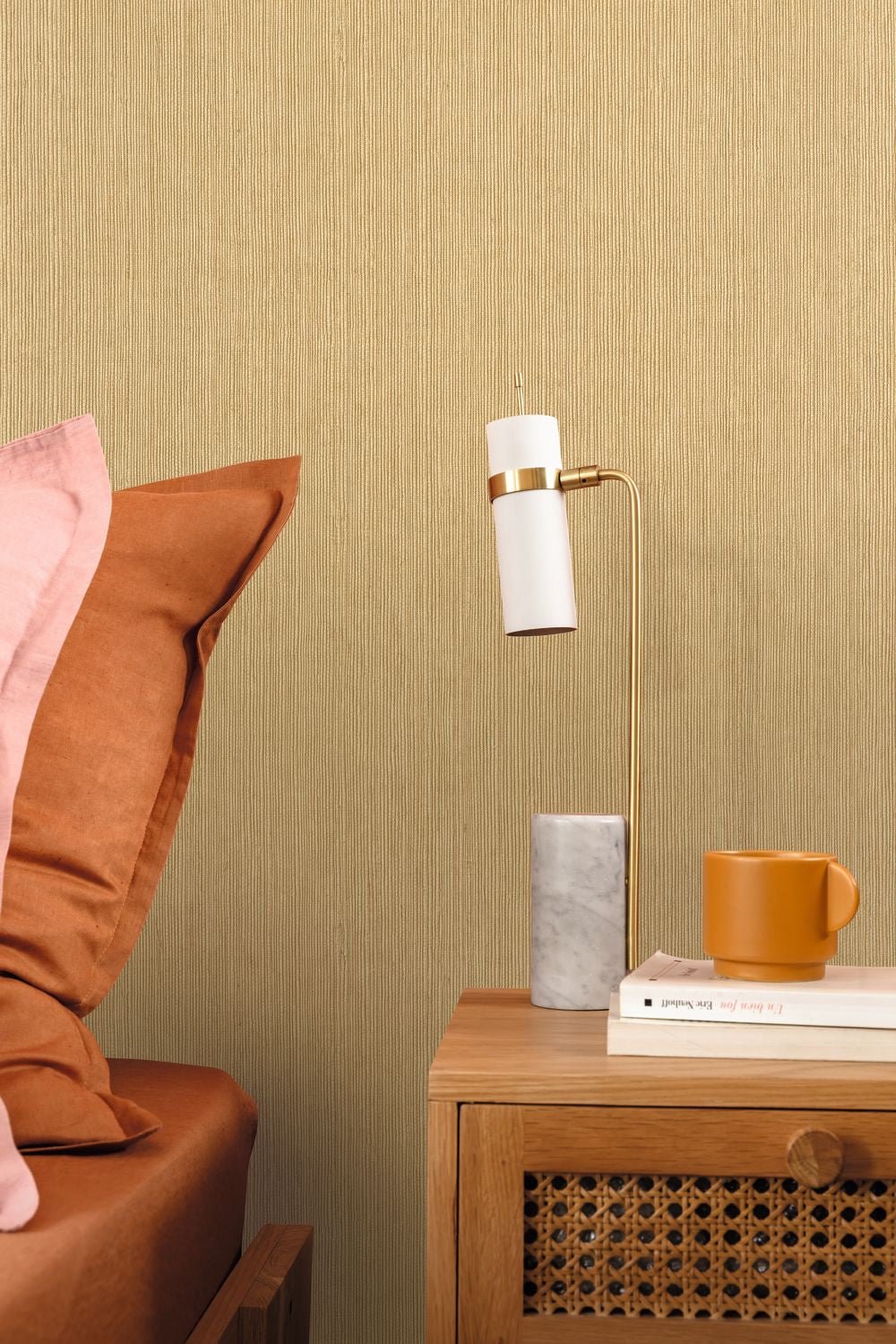 Sisal Wallpaper - Vanille - Caselio - 106011403 - Premier Wallcovering