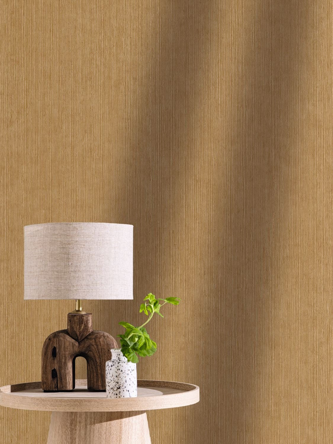 Sisal Wallpaper - Caramel - Caselio - 106012234 - Premier Wallcovering