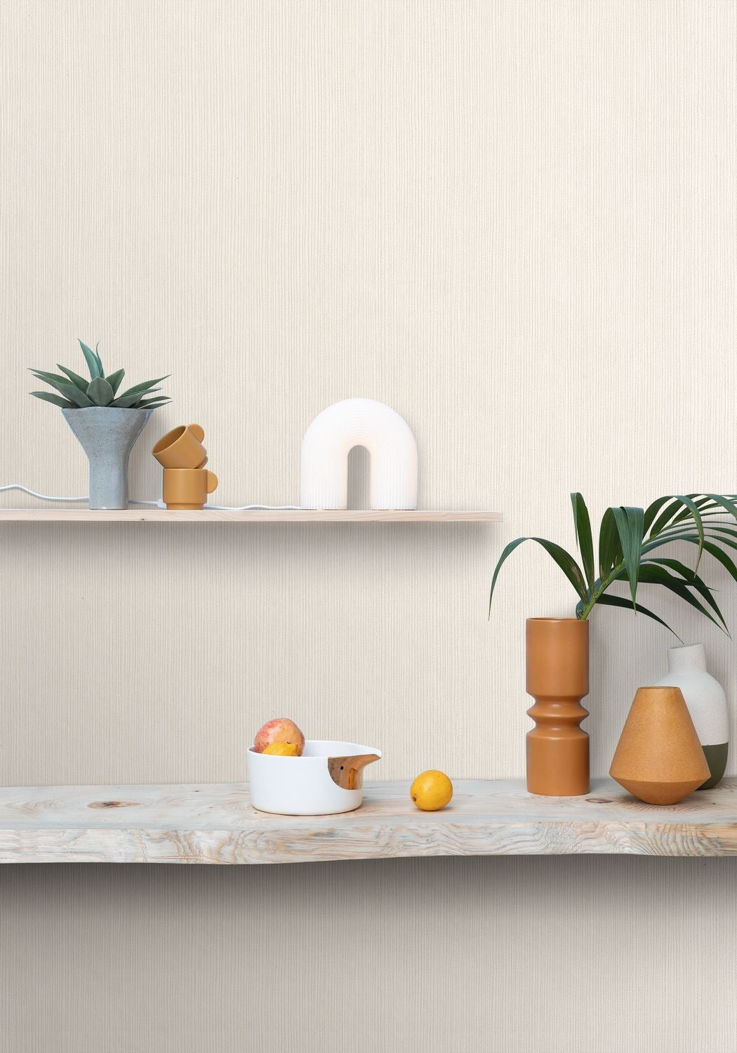 Sisal Wallpaper - Blanc - Caselio - 106010000 - Premier Wallcovering