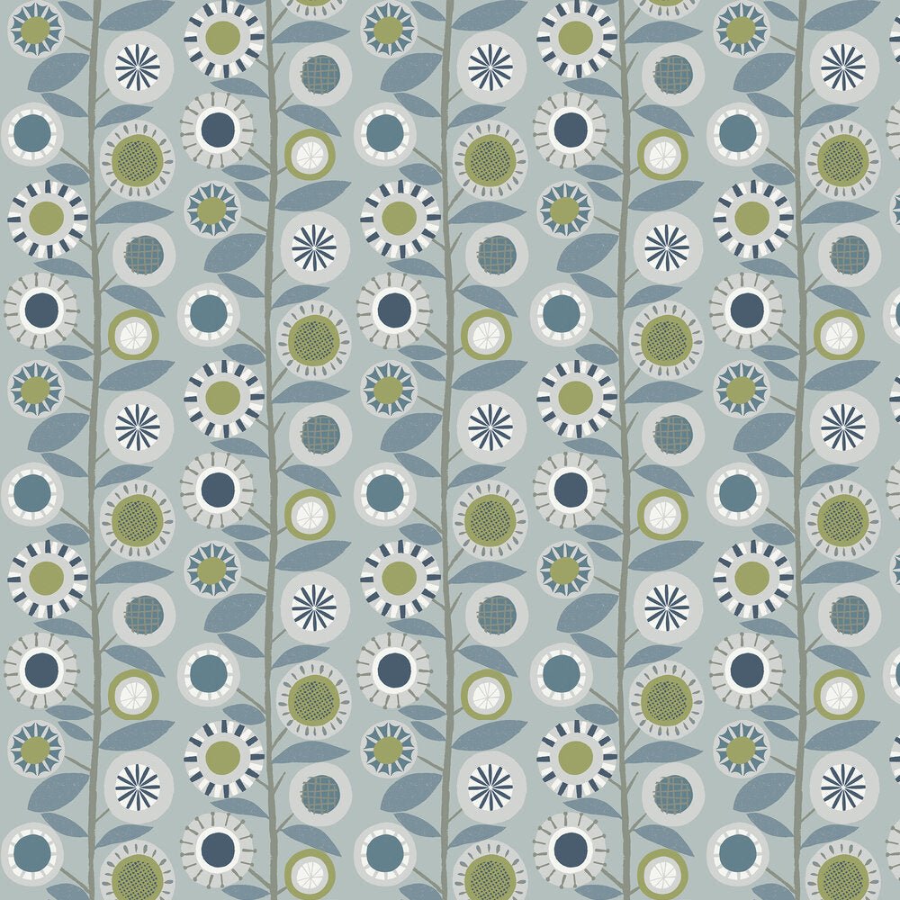 Sisu Wallpaper - Blue - A Street Prints - FD26554 - Premier Wallcovering