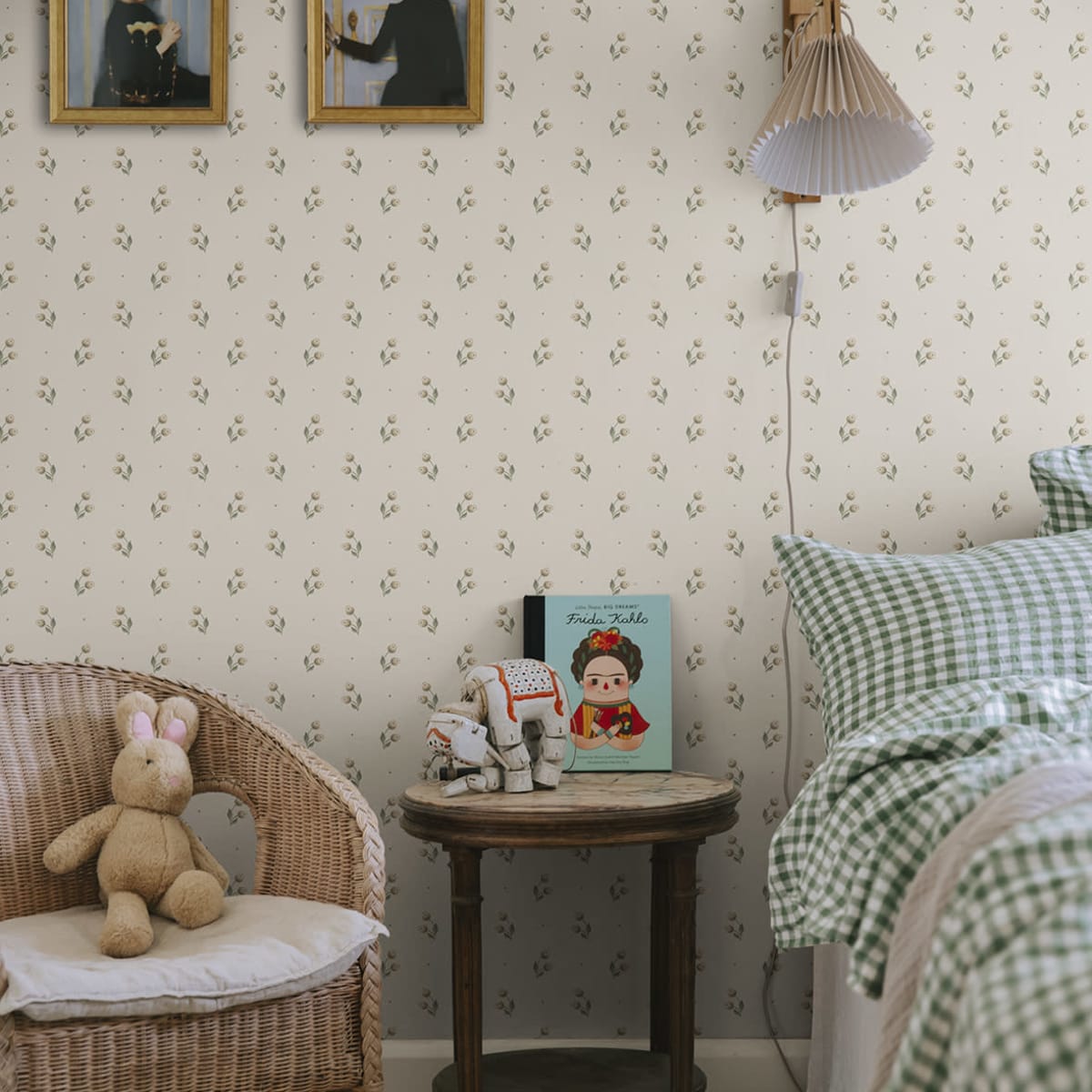 Siv Wallpaper - Oat - Sandberg - S10470 - Premier Wallcovering