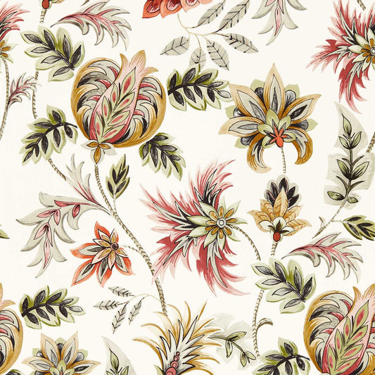 Sizergh Wallpaper - Blush/Sage - Clarke & Clarke - W0198/01 - Premier Wallcovering