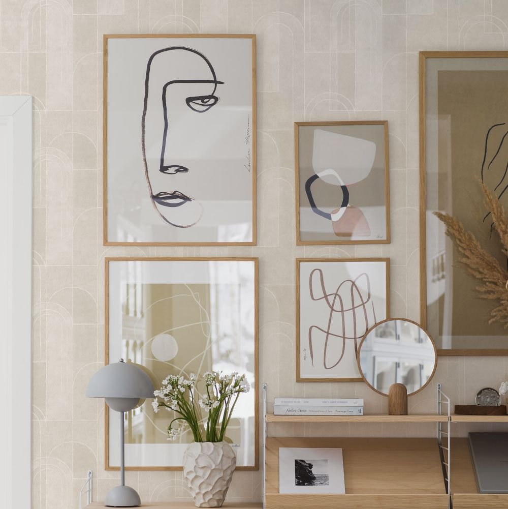 Sjohagen Wallpaper - Nude - Boråstapeter - 4191 - Premier Wallcovering